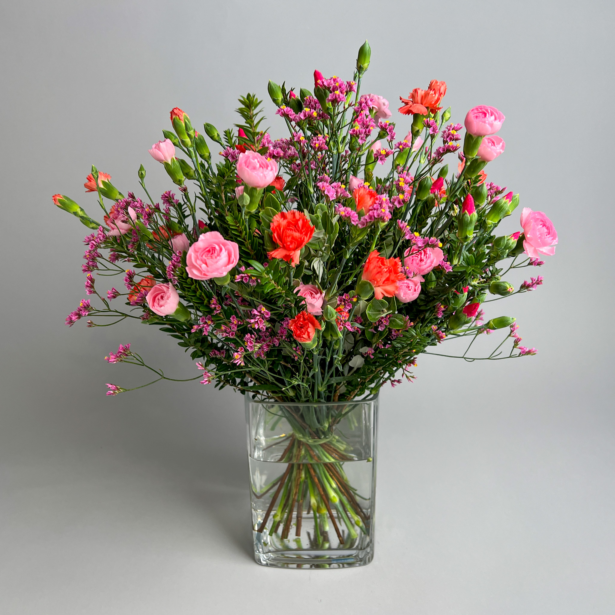 bouquet of seasonal flowers