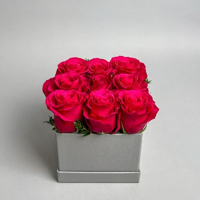 Flower box "Rose pink"